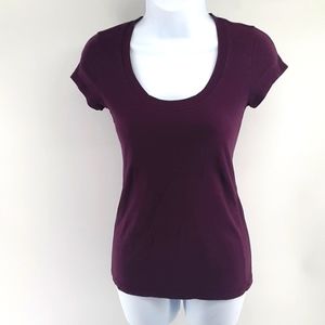wet seal purple shirt size s